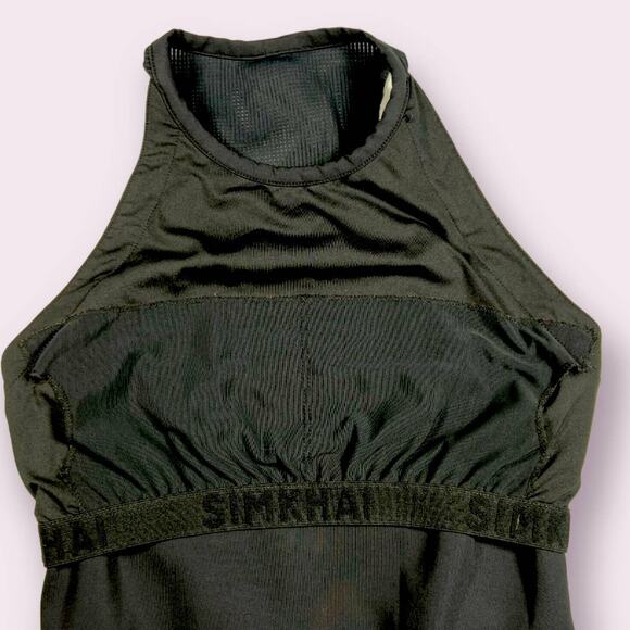 NWOT Jonathan Simkhia x Carbon28 Stella Lace Up Back Athletic Workout Tank Sm - Picture 6 of 8